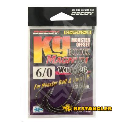 DECOY Worm 26 Kg Hook Magnum #6/0