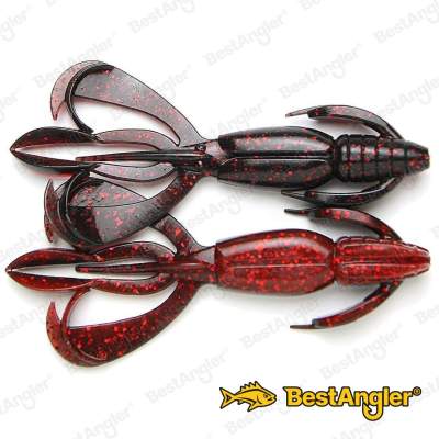 Keitech Crazy Flapper 4.4" Black Cherry