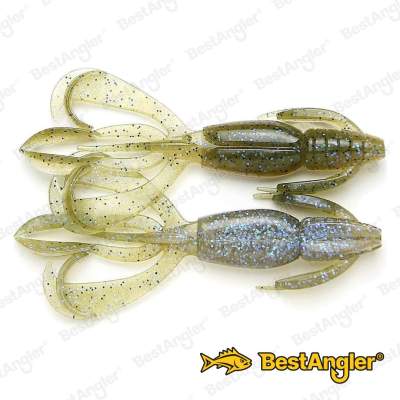 Keitech Crazy Flapper 3.6" Electric Green Craw
