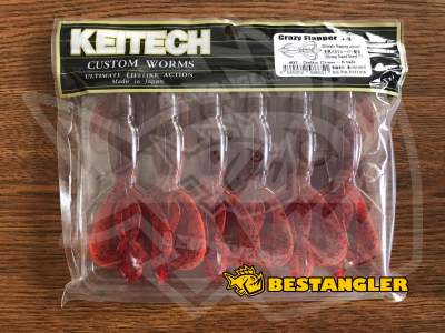 Keitech Crazy Flapper 4.4" Delta Craw - #407