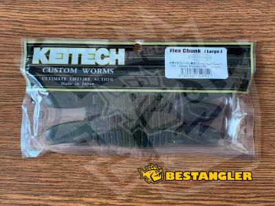 Keitech Flex Chunk Large Green Pumpkin PP. - #101