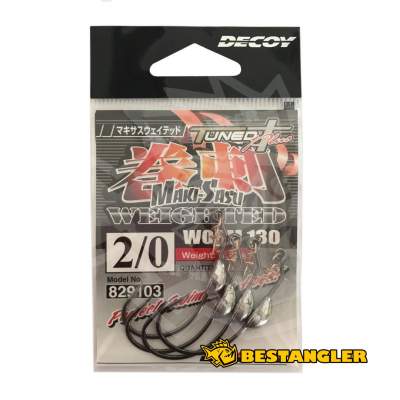 DECOY Worm 130 Makisasu Weighted #2/0 - 829103