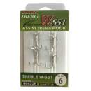 DECOY W-S51 Assist Treble Hook #6 - 999226