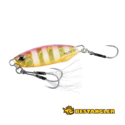 DUO Drag Metal Cast SLOW 30g Silver PDA0005 - DUO Drag Metal Cast SLOW (foto s háčky, barva Pink Gold Zebra Glow)