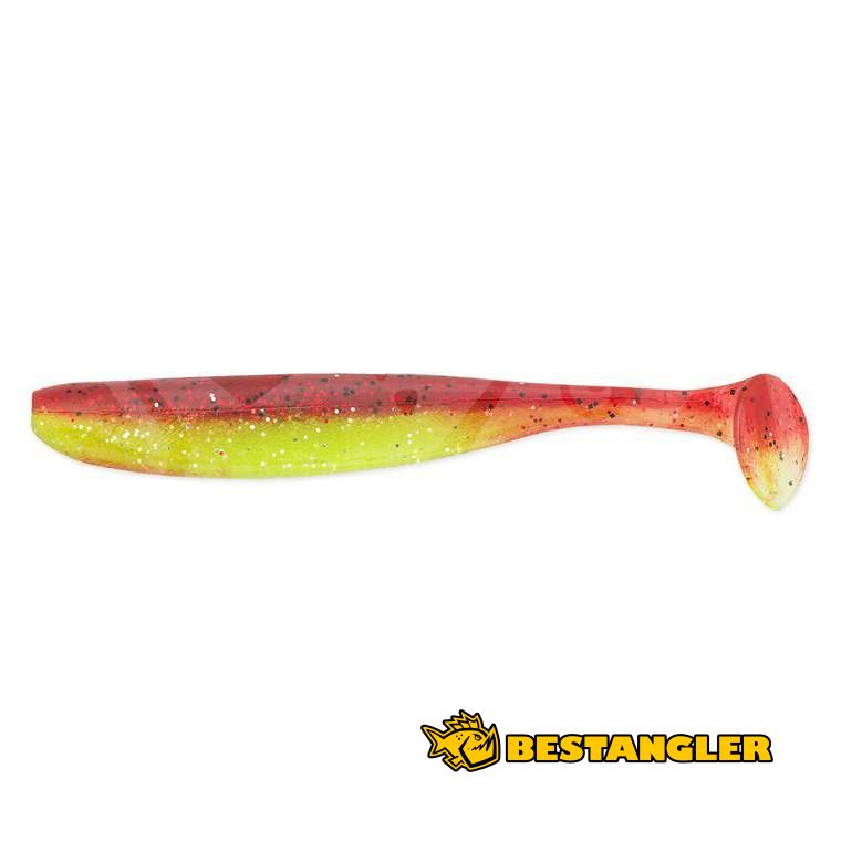 Keitech Easy Shiner 4.5" Chartreuse Silver Red - CT#25