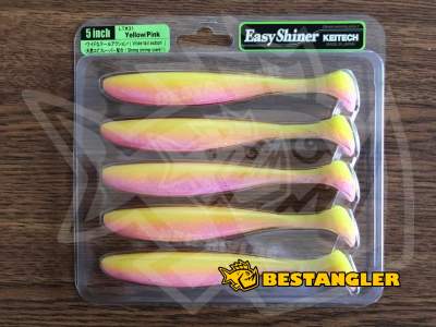 Keitech Easy Shiner 5" Yellow / Pink - LT#31