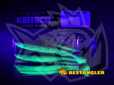Keitech Easy Shiner 3.5" Fire Shad - CT#20 - UV