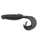 Keitech Flapper Grub 4" Black - #001