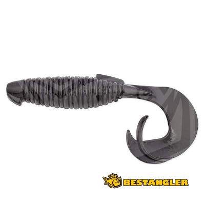 Keitech Flapper Grub 4" Black - #001