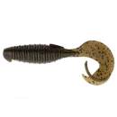 Keitech Flapper Grub 4" Green Pumpkin PP. - #101