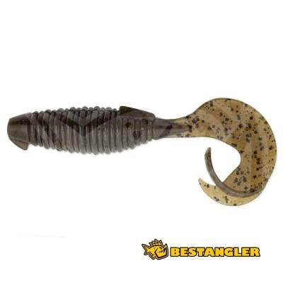 Keitech Flapper Grub 4" Green Pumpkin PP.