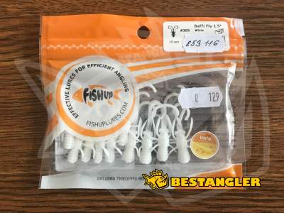 FishUp Baffi Fly 1.5" #009 White