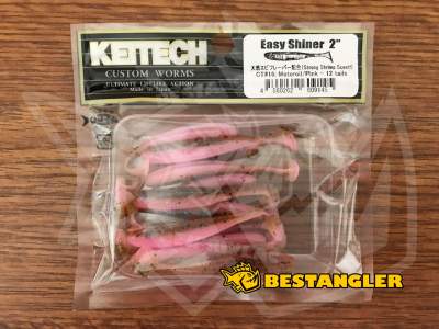 Keitech Easy Shiner 2" Motoroil / Pink - CT#16