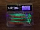 Keitech Easy Shiner 4" UV Lime / Orange - CT#27 - UV