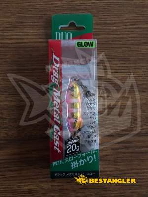 DUO Drag Metal Cast SLOW 20g Pink Gold Zebra Glow - PDA0045