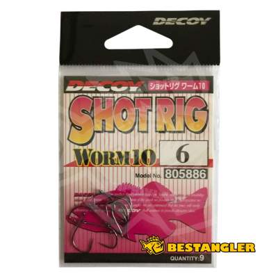DECOY Worm 10 Shot Rig #6 - 805886