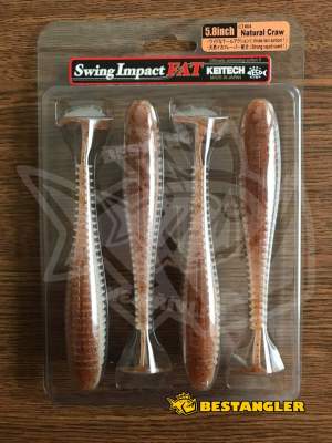 Keitech FAT Swing Impact 5.8" Natural Craw - CT#04