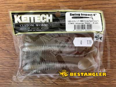 Keitech Swing Impact 4" Arkansas Shiner - CT#02