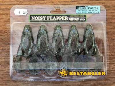 Keitech Noisy Flapper 3.5" Green Frog - #469