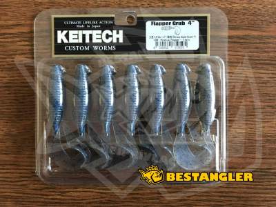 Keitech Flapper Grub 4" Problue Pepper - #109