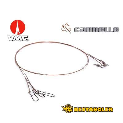 Steel leader VMC Cannelle MultiFlex 40 cm 9 kg - 728-9