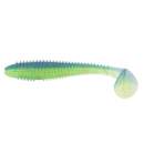 Keitech FAT Swing Impact 3.8" Lime / Blue - CT#26