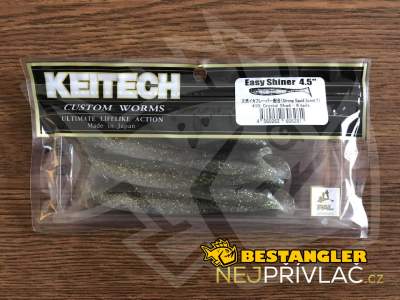 Keitech Easy Shiner 4.5" Crystal Shad - #410