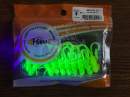 FishUp Baffi Fly 1.5" #111 Hot Chartreuse - UV