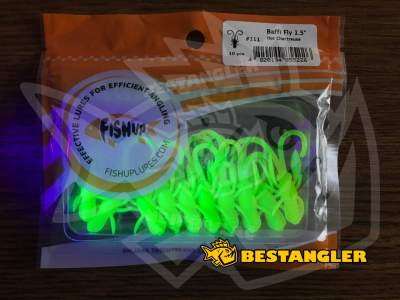 FishUp Baffi Fly 1.5" #111 Hot Chartreuse - UV