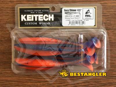 Keitech Easy Shiner 4.5" Lee La Orange - CT#22