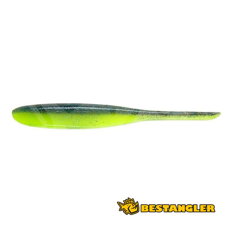Keitech Shad Impact 4" Chartreuse Thunder - CT#12
