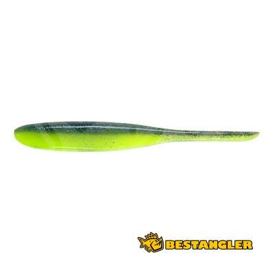 Keitech Shad Impact 4" Chartreuse Thunder