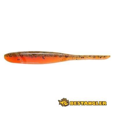 Keitech Shad Impact 4" Motoroil / Orange