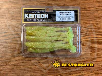 Keitech Easy Shiner 4" Chart Red Gold - LT#56