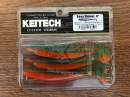 Keitech Easy Shiner 4" UV Lime / Orange - CT#27