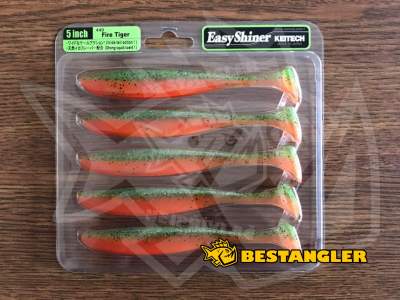 Keitech Easy Shiner 5" Fire Tiger - #449