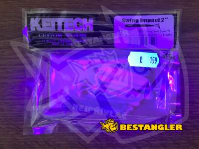 Keitech Swing Impact 2" Lee La Bubblegum - CT#09 - UV