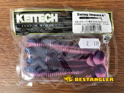 Keitech Swing Impact 4" Lee La Bubblegum - CT#09