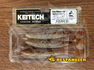 Keitech Easy Shiner 4.5" Golden Goby - BA#06