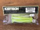 Keitech Easy Shiner 4.5" Chartreuse Shad - CT#13