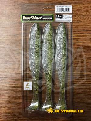 Keitech Easy Shiner 6.5" Chartreuse Ice Shad - CT#28