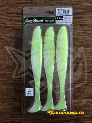 Keitech Easy Shiner 6.5" Chartreuse Shad - CT#13