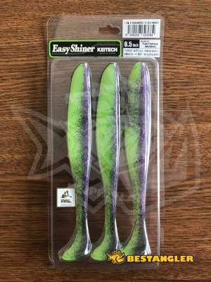 Keitech Easy Shiner 6.5" Purple Chartreuse - BA#03