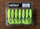 Keitech Flapper Grub 4" Toxic Chart - LT#25