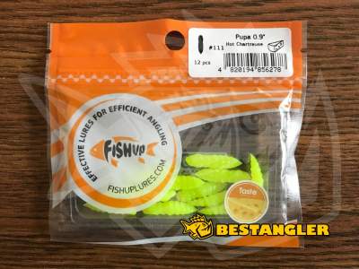 FishUp Pupa 0.9" #111 Hot Chartreuse