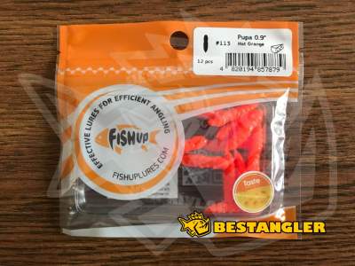 FishUp Pupa 0.9" #113 Hot Orange