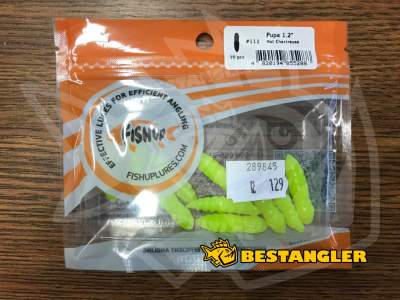 FishUp Pupa 1.2" #111 Hot Chartreuse