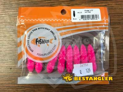 FishUp Pupa 1.5" #112 Hot Pink