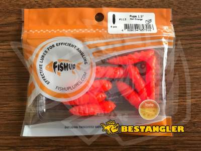 FishUp Pupa 1.5" #113 Hot Orange