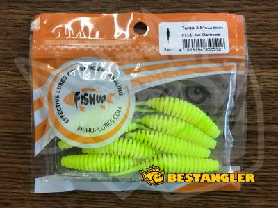 FishUp Tanta 2.5" #111 Hot Chartreuse